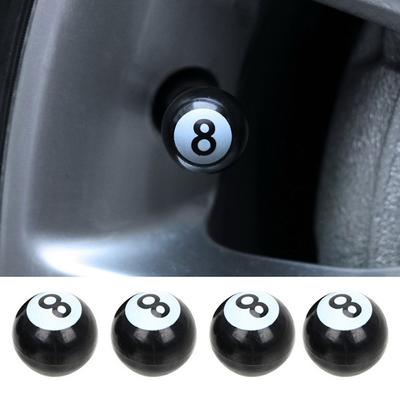 Wheel Rims Rustproof Billiards Dustproof Dust Cover Valve Stem Caps Tyre Stem Air Caps Wheel Caps