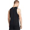 Under Armour Tech Solid Crew Neck Sleeveless Training Vest Men Tops Black 1382795-001