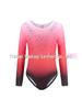 In-Stock Rhinestone Gymnastics Leotard & Gradient Headpiece for Girls' Ballet & Dance Exams