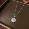 Devil's Eye Japanese Korean Style Women's Pendant Necklace - Sweet and Cool Clavicle Chain