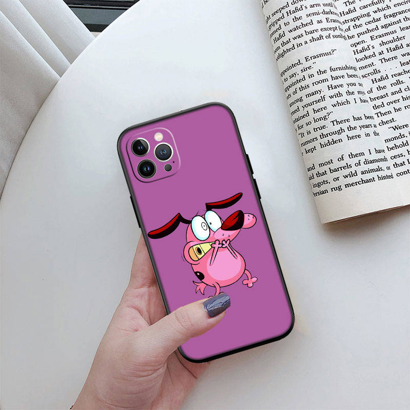 IR5 Courage Cowardly Dog Phone Case for Xiaomi Poco F7 M7 X7 C75 C71 C51 C50 C55 C65 C40 F6 F5 X6 X4 X3 X2 M6 M5 M4 M3 M2 F3 F2 F1 Pro