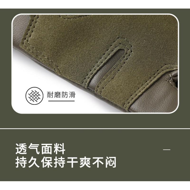 Tactical Full-Finger Gloves Men Outdoor Cycling Fitness Training Touchscreen Compatible Anti-Slip Windproof