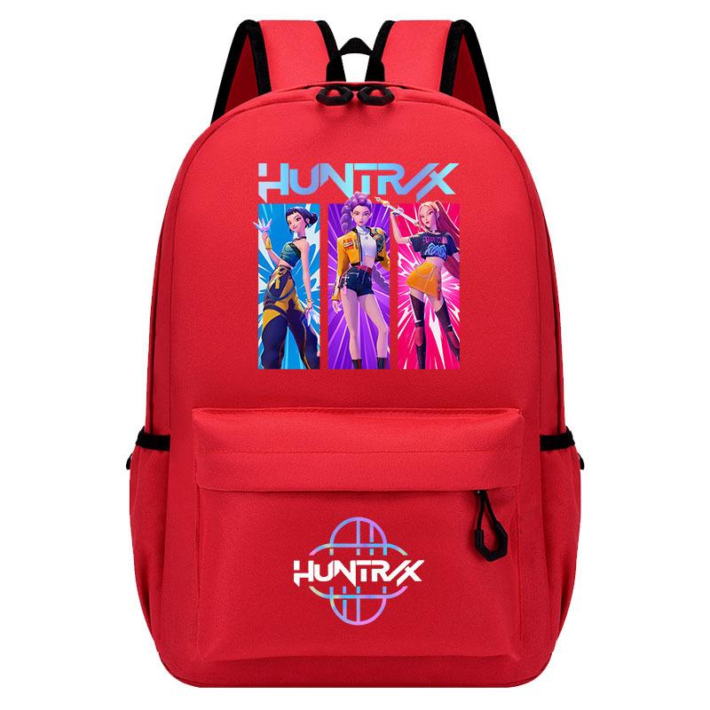 Kpop Demon Hunter Girls Group Anime Peripheral Backpack Girls Boys Anime Backpack Student Lightweight Schoolbag KTB