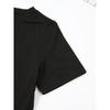 T-Shirt mit Buchstabenmuster, lässiges Rundhals-Kurzarmhemd, Frühling und Sommer, lässige Mode, Damenoberteil, T-Shirt