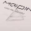 Big Card Exaggerated Girl Triangle Moon Hairpin Clip Hair Accessories Jewelry Hair Clips Geometric Shape Side Clip Headwear