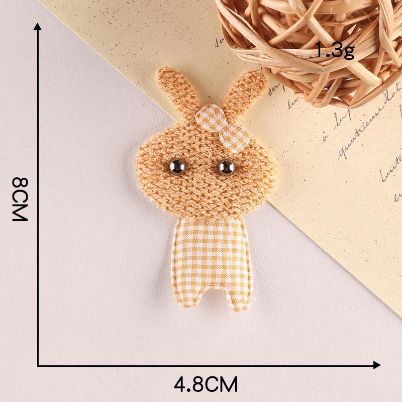 Coral Socks Shoes And Hats Decorative Accessories Rabbit Cat Animal Hairpin Accessories Brooch Handmade Diy Clothing Accessories