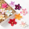 5/10/20Pcs 8cm Artificial Flowers Head Silk Orchid Flowers for DIY Wedding Party Craft Home Decoration Wreath Accessories