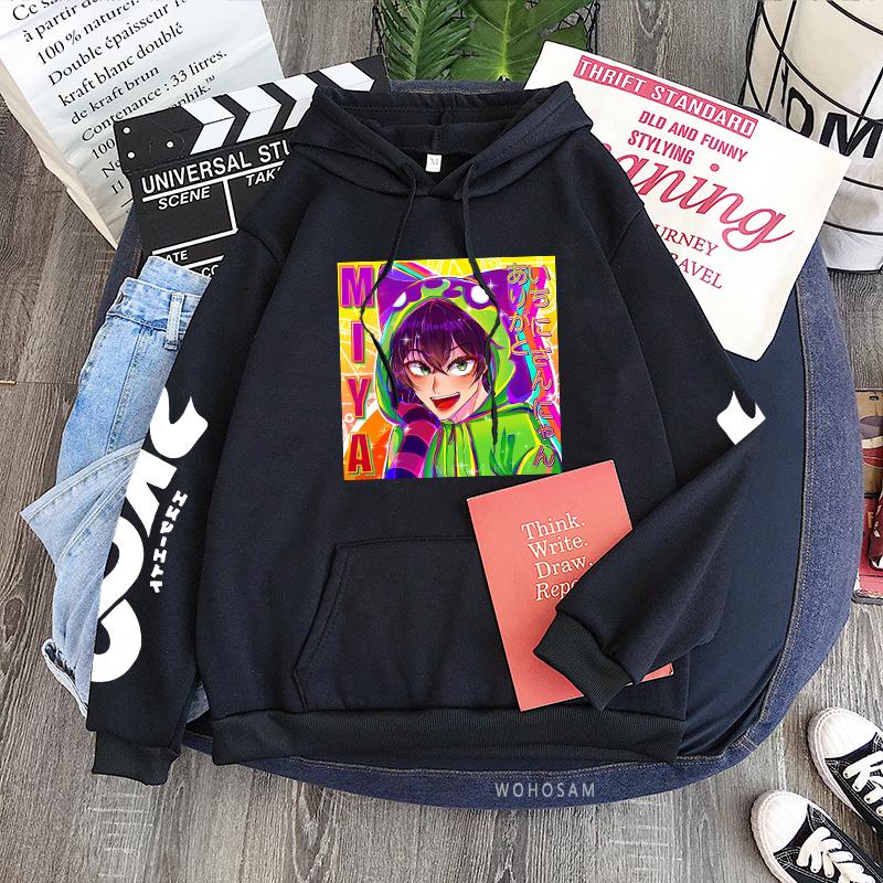 Latest Anime SK8 The Infinity Hoodies Men Harajuku Cartoon Skateboard Boys MIYA Hoodie Women Oversized Streetwear Sweatshirts