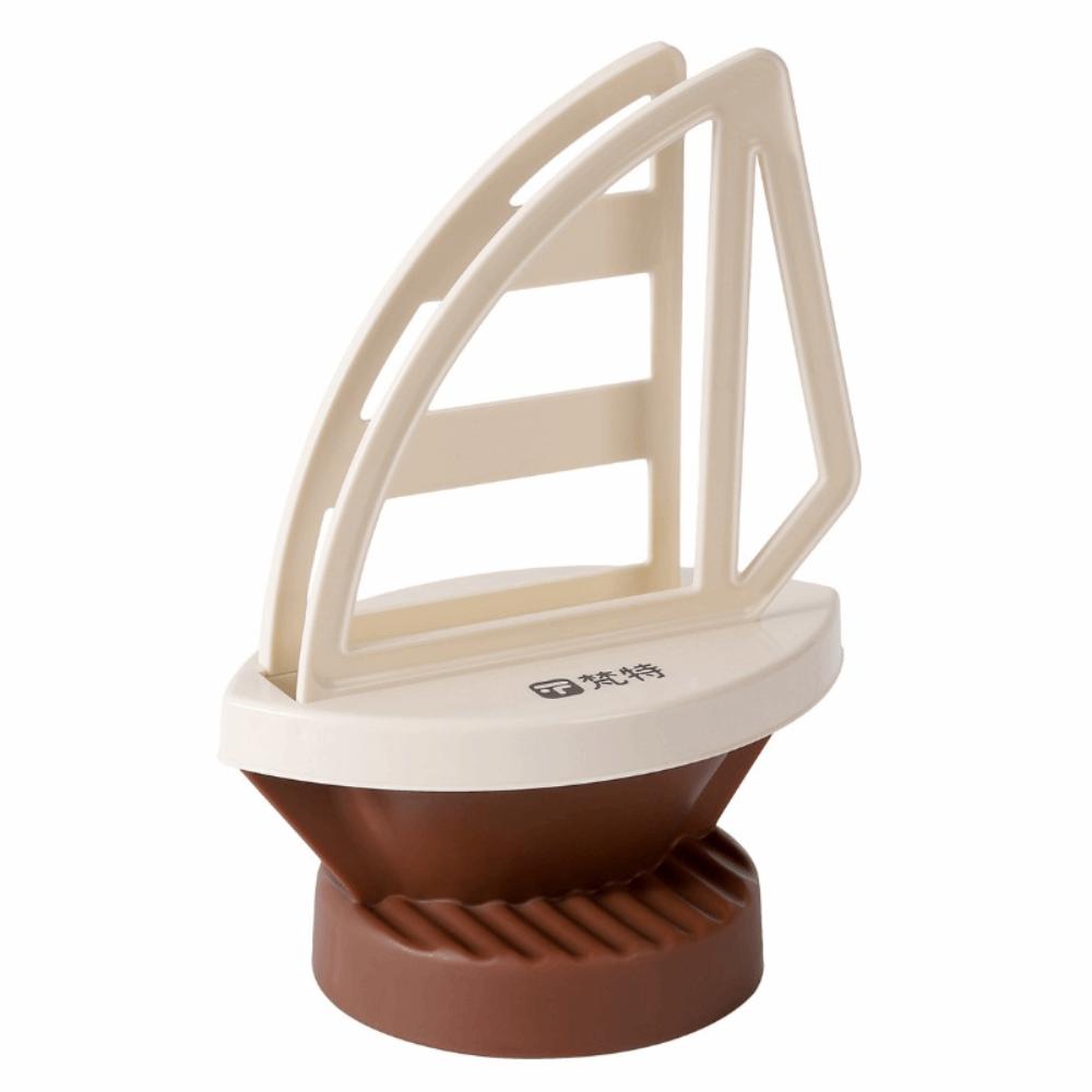 

Креативная подставка для капельного кофе в форме парусника, воронка для чая, фильтр-чашка, кофейные аксессуары бежевый