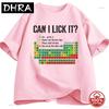 ¿Puedo Lamerlo Camiseta de la Tabla Periódica Unisex Camiseta Unisex de la Tabla Periódica Casual Camiseta para Profesor de Química Cuello Redondo Manga Corta Suave