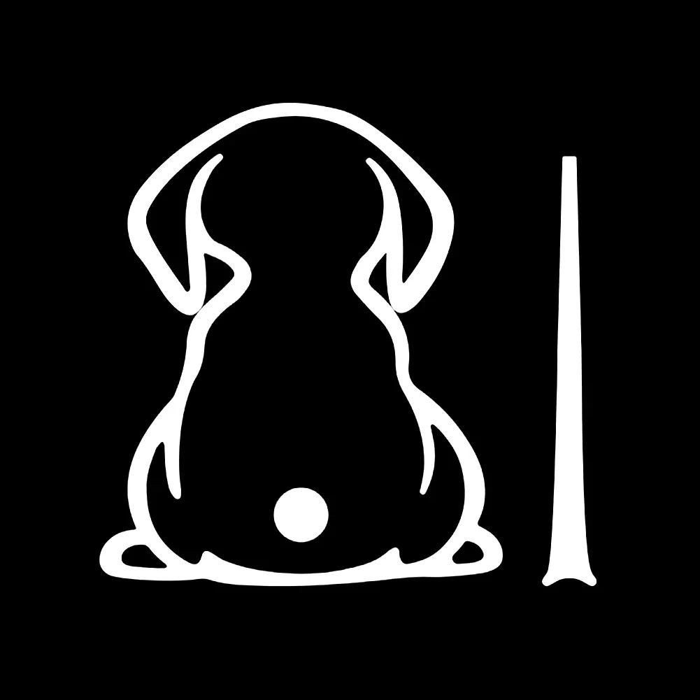 Lustiger Hund, der den Schwanz des Autos bewegt, Fensterwischer-Aufkleber, Hundeaufkleber, Auto-Heckaufkleber, Wischerschwanz-Aufkleber, Windschutzscheibe, interessant