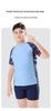 Customizable Two-Piece Short Sleeve Swimsuit for Kids & Teens - Plus Size, Quick-Drying, Loose Fit