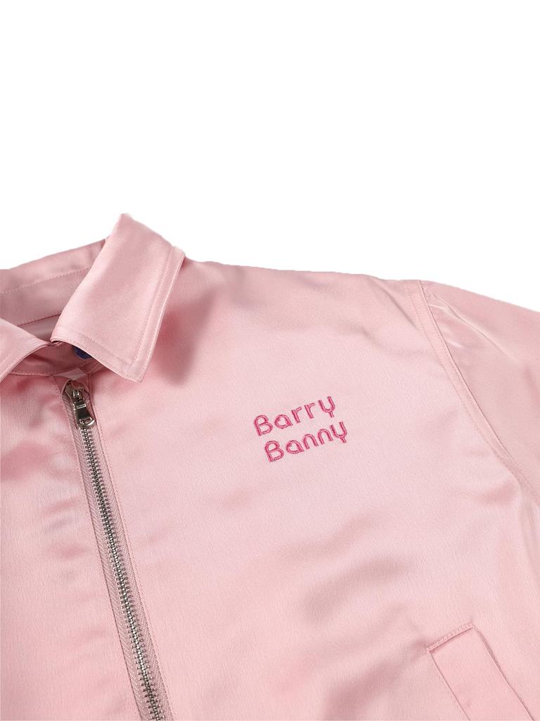 Barry Banny Outerwear for Long Retro High Size 140 Kids' Jacket/Coat, Girls, Fall/Winter, Sleeve, Zippered, Lightweight, Casual, Satin, School,