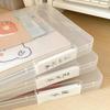 A4 Transparent Document Storage Box for Home and Office Use