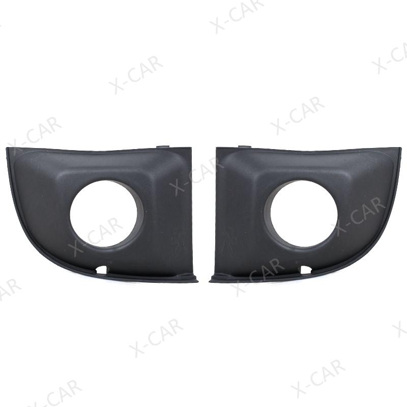 735455047 735455049 Front Bumper Fog Lamp Foglight Cover Frame Cap Lid For FIAT 500 2007 2008 2009 2010 2011 2012 2013 2014 2015