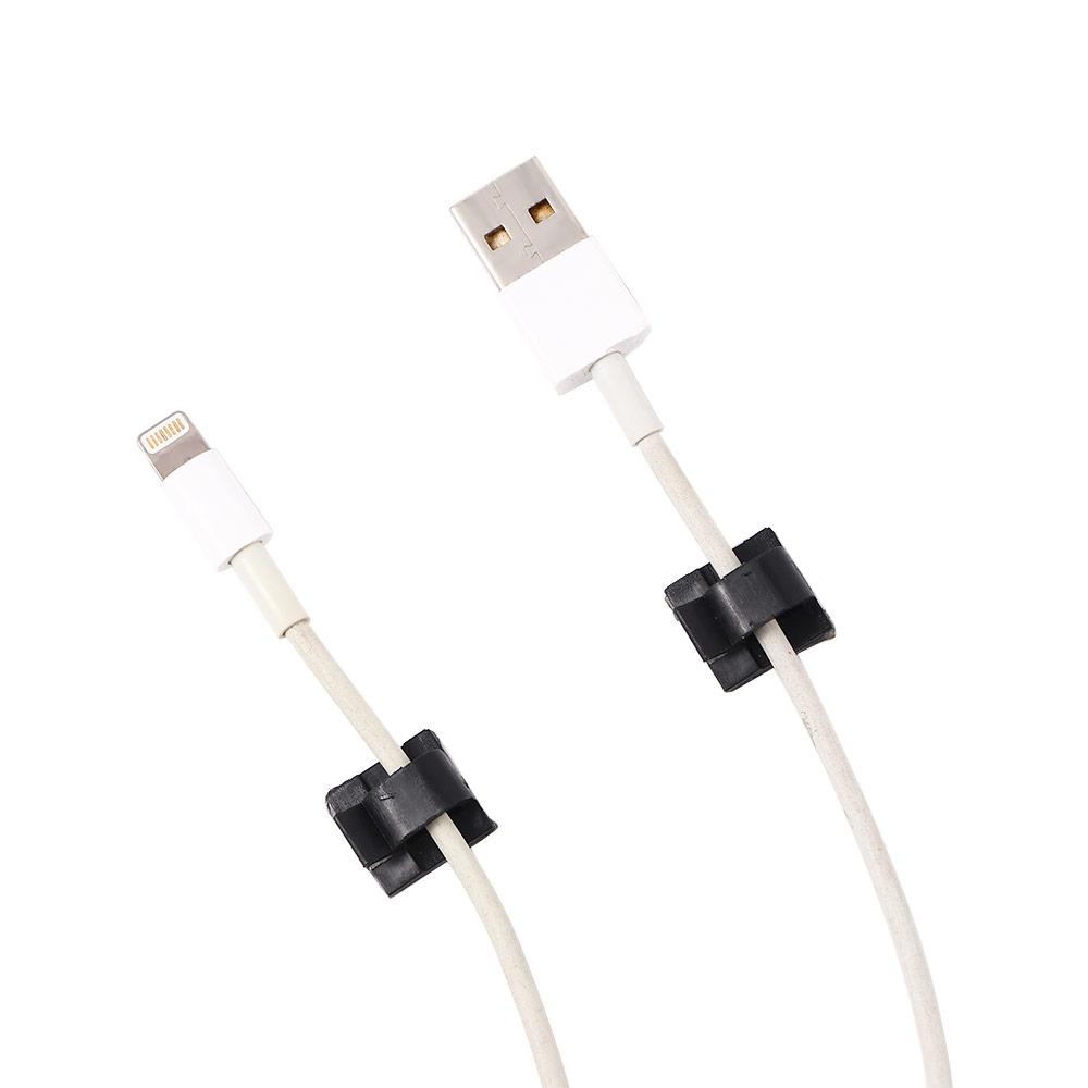 Decoration Self Adhesive Cord Organizer Mini Hooks Cable Clips Light Clamp Wire Holder