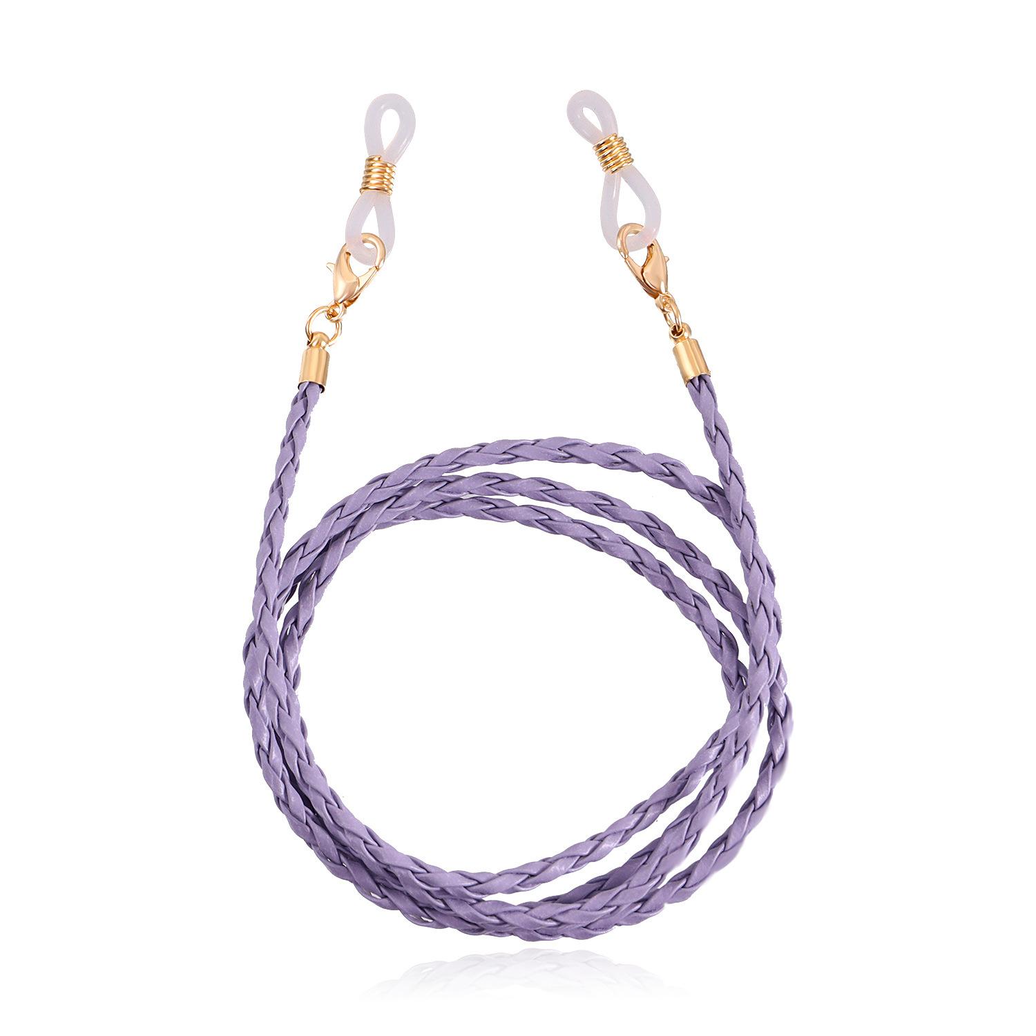 

Accessories, Multifunctional Braided Leather Rope, Dual Glasses Chain, Fashion Temperament Mask, Mask Accessories