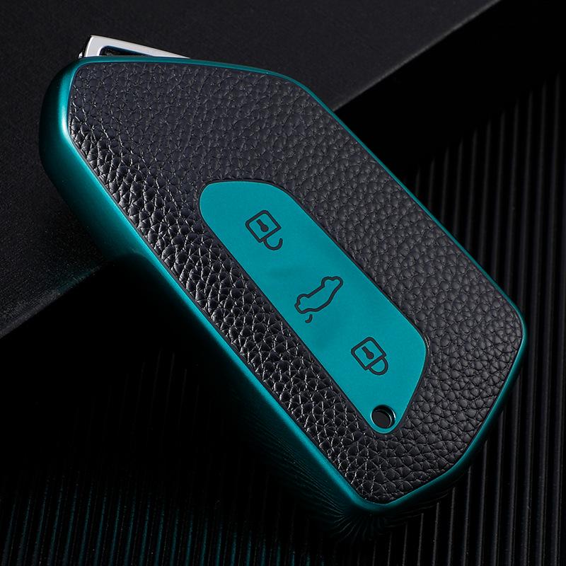 

Чехол-обертка для ключа для 2022 Volkswagen Teramont и 2021 SAIC Teramont X