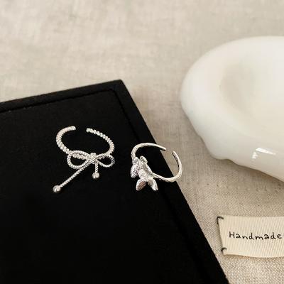 Ballet Style, Sweet Butterfly Opening Ring, Exquisite Personality, Unique Fashion Trend Temperament, Versatile Ring Ring