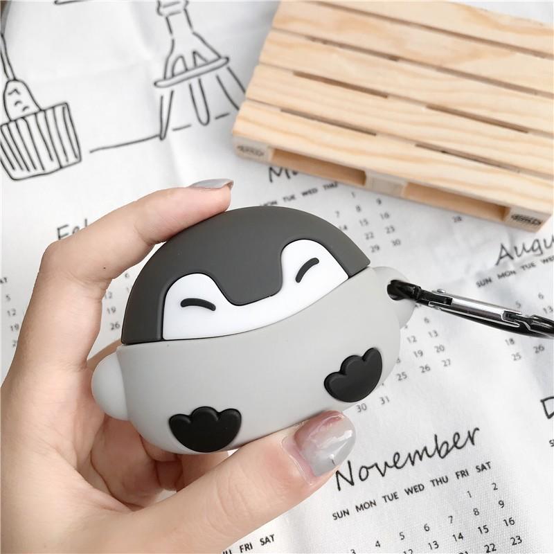 Süßer Pinguin Baby Airpods 4. Generation Pro2 Kopfhörerhülle 1 Apple Bluetooth Cartoon 3. Generation Schutzhülle Silikon