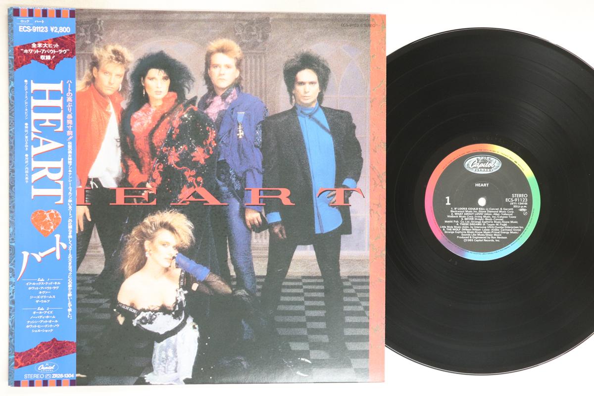 

LP Record HEART - Heart ECS91123 CAPITOL 1985 Japan Obi Rock Used