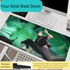 Mauspad Laptop Mauspade Büro PC Zubehör Tastaturpad Gummi-Tassenuntersetzer Weiches Mauspade Naruto Shisui Uchiha Große Schreibtischunterlage