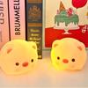 Light Night Piggy Dormitory Bedroom Bedside Lamp Decoration Ornaments Kid Gift
