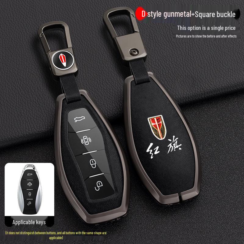2023 Hongqi H5/H6/HS5 Men's Key Case for HS3 & HQ9 with EQM5 High-End Shell