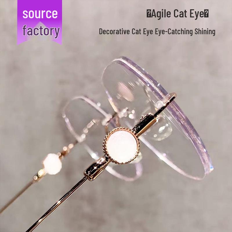 Diamond-Cut Women's Reading Glasses: Customizable Prescription, Blue Light Blocking, Anti-Aging, High-Definition, Fashionable Presbyopia Glasses.