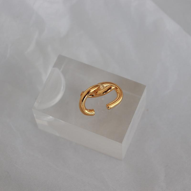 Trendy Hong Kong Style Retro Ear Clip for Women: Fashionable, Versatile, No Piercings Needed, Niche Personality Earring.