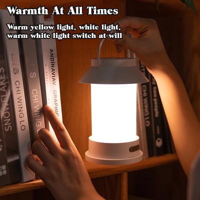 Camping Lantern Portable Air Humidifier Aroma Diffuser Household Quiet Mist Maker for Desk and Outdoor