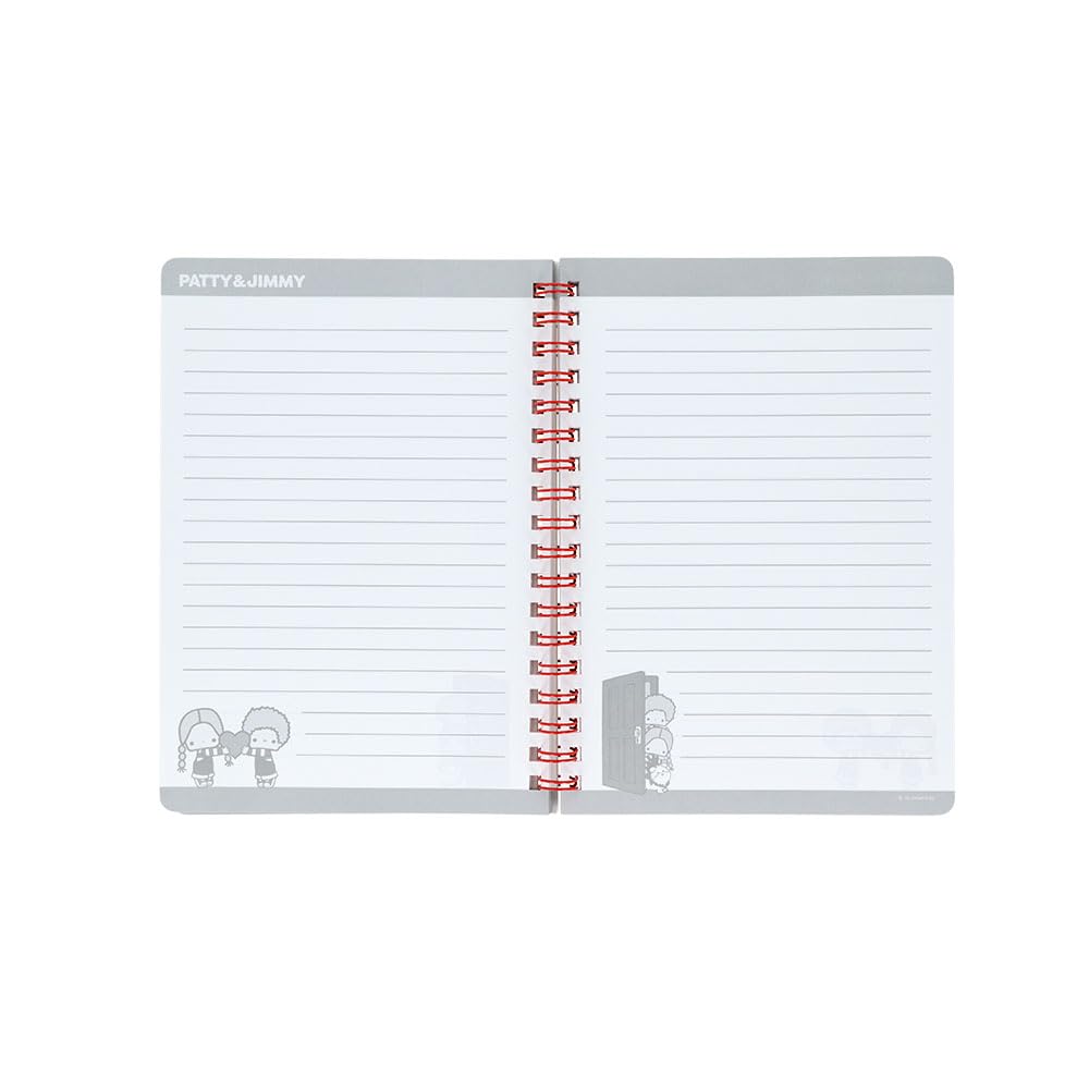 Stationery Patty Jimmy Sanrio Characters Spiral Notebook B6 S2643502 Sun-Star &