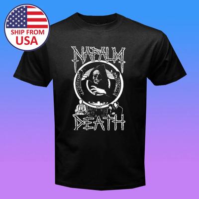 Napalm Death Herren Schwarz Größe S-5XL