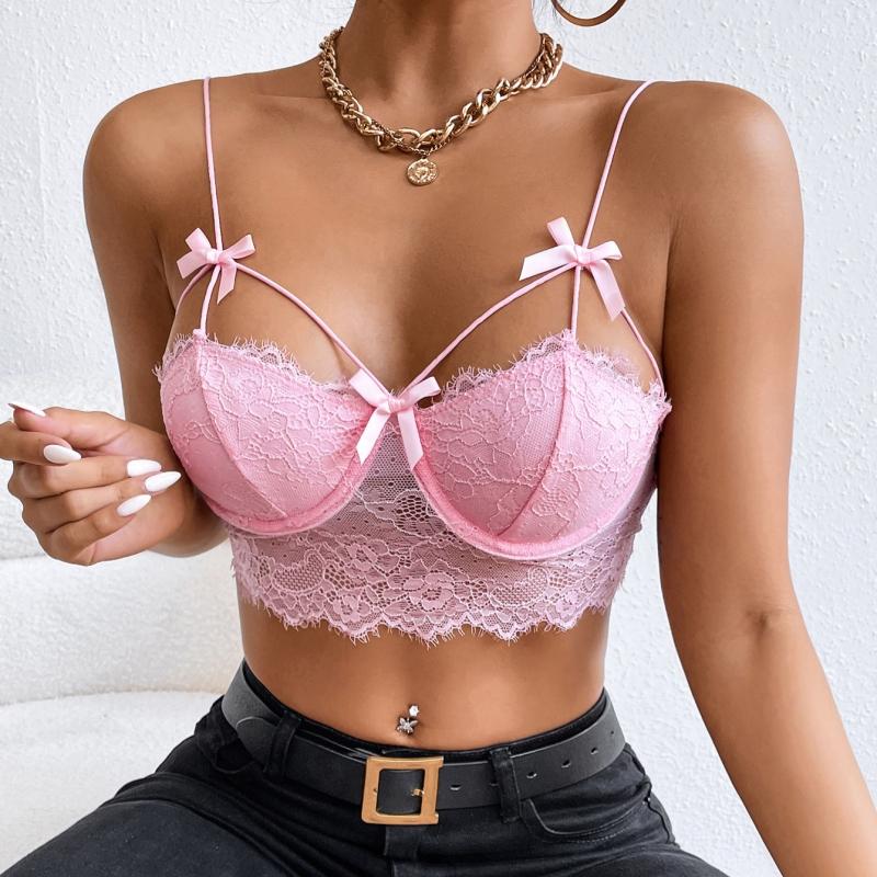 Nová, krajkou zavinutá sexy košilka slim Fit s rybí kostí bez zad
