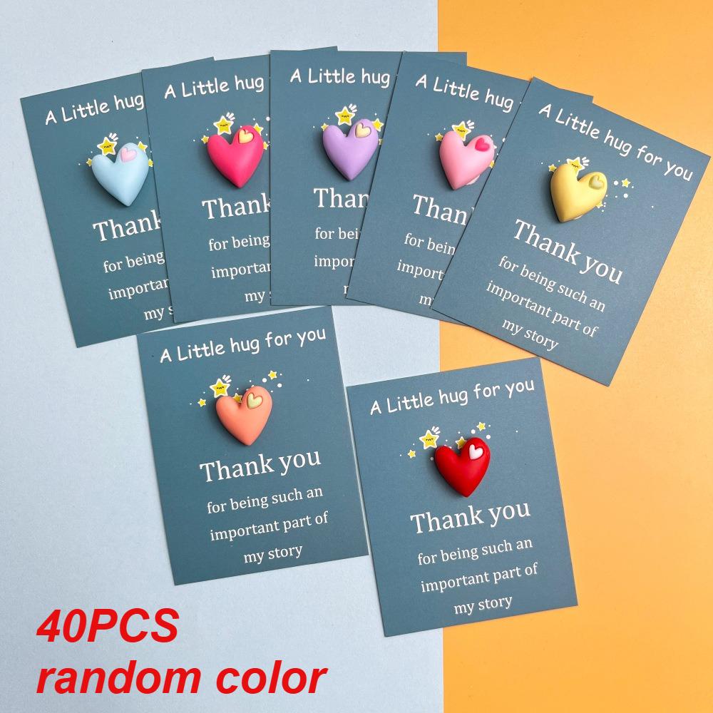 Taschenumarmungskarten eignen sich für alle täglichen Feiertagsgeschenkkarten. 20/40/60 Stück DIY Resin Mattierte Herz-Serie Blaue Karten