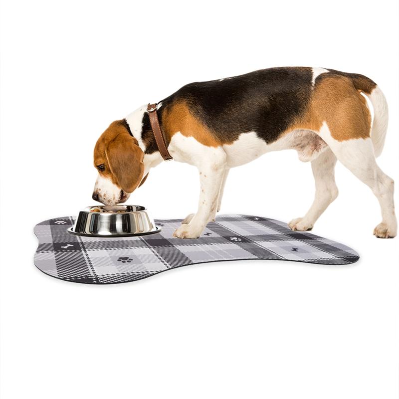 Waterproof Pet Placemat Dog Cat Food Mat Dog Feeding Mat Cat Dog Drinking Feeding Placemat Diatom Mud Pet Bowl Pad Feeder Mats