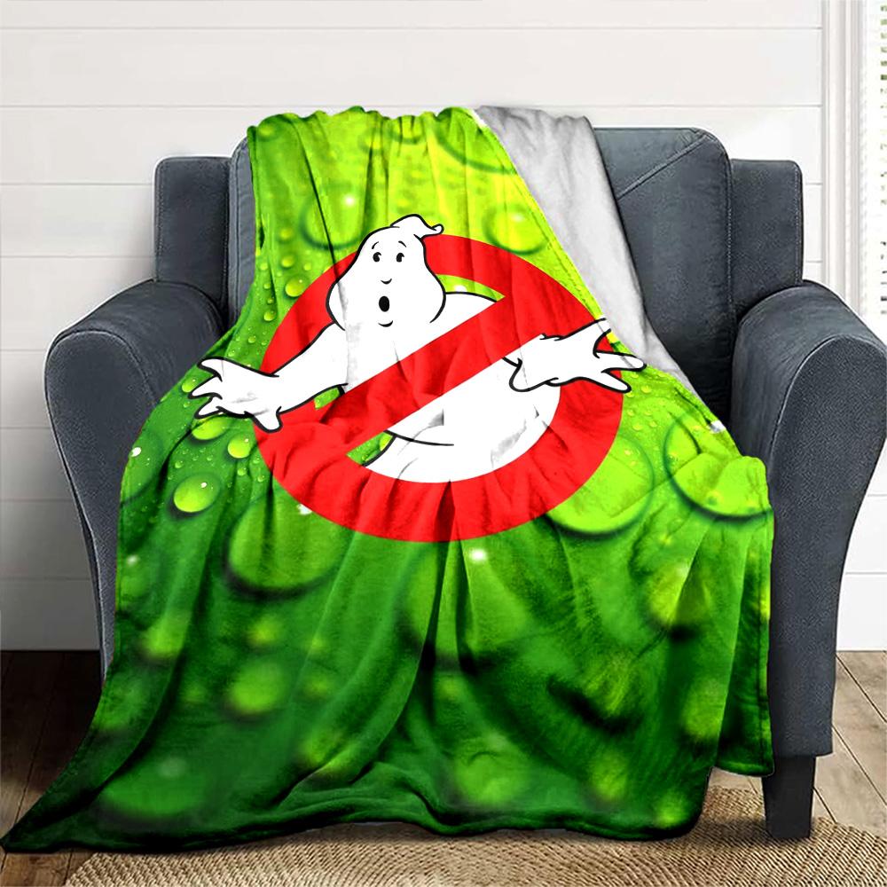 Ghostbusters Blanket Warmthful Decor Perfect for Office Chair Bed Seaside for All Occasions Stylish Decor Gift for Travel Home Birthdays