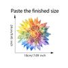 Sun Flower Sun Catcher Stickers Self Adhesive Window Wall Decal Suncatcher Rainbow Maker Wallpaper Bedroom Home Decor