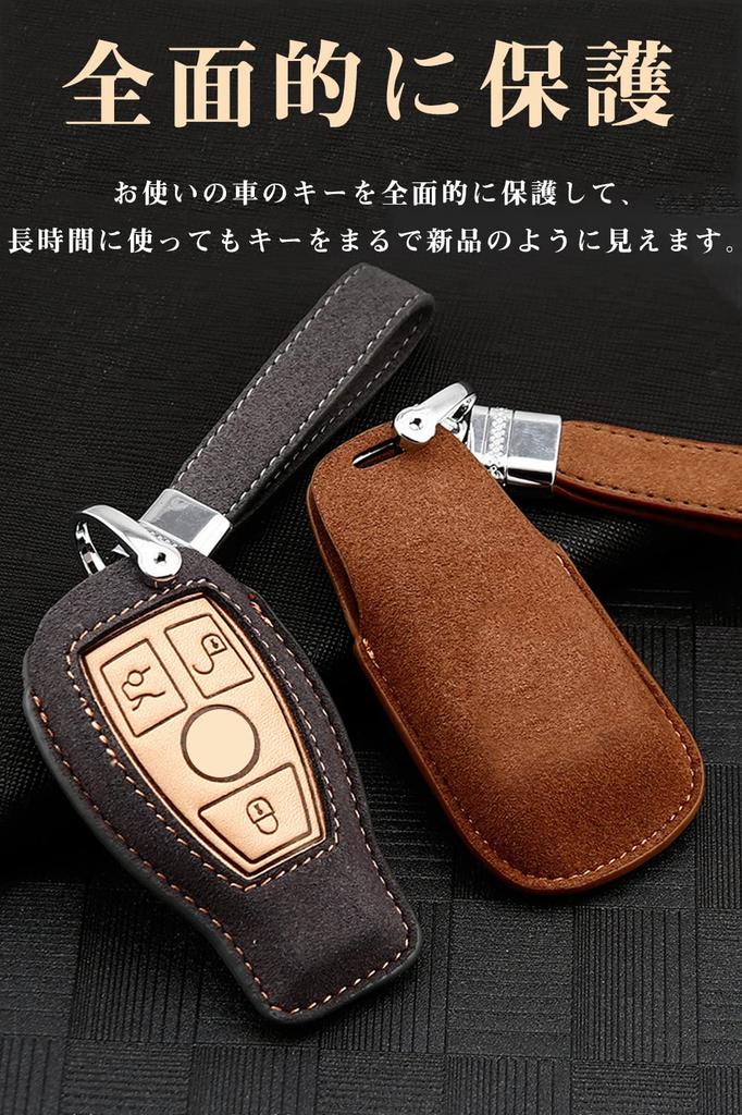 [LETINGFAR] Key case for Benz Smart key case Key cover