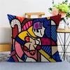 Britto Art Personalized Picture Text Home Decorative Pillows Household Gifts 45x45cm