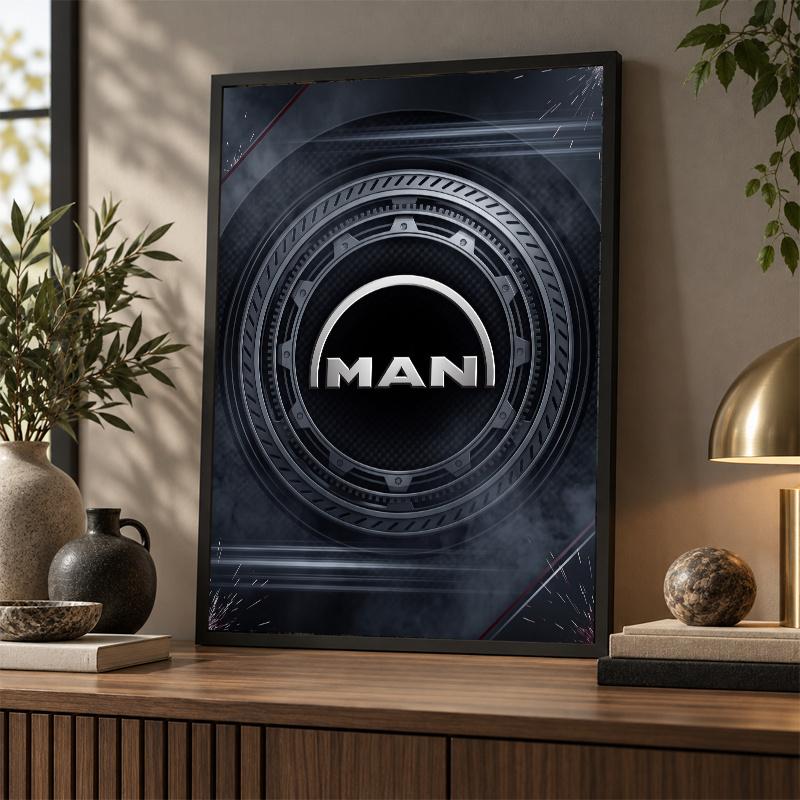 man truck Diamond Painting Kit 5D Full Drill DIY Diamond Mosaic Wall Art Home Decor