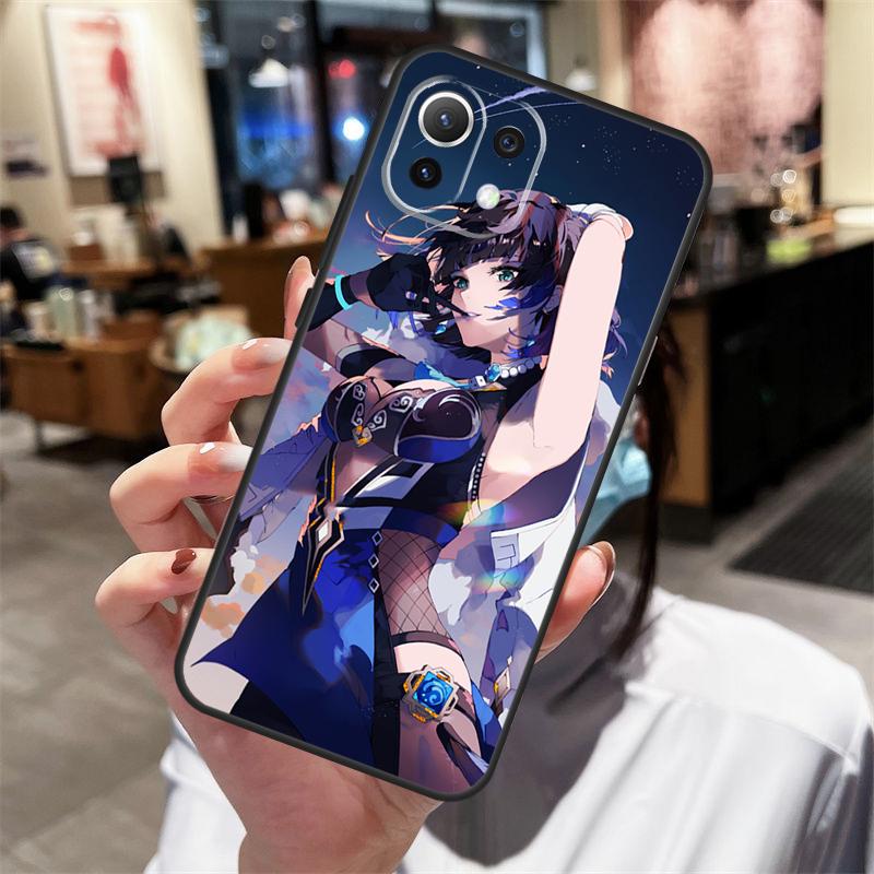 Yelan Genshin Impact Case For Xiaomi 14 15 Ultra 13T 14T 15T Pro 17 Pro Max POCO X7 Pro X3 X5 X6 F5 F6 F7 F8 Cover