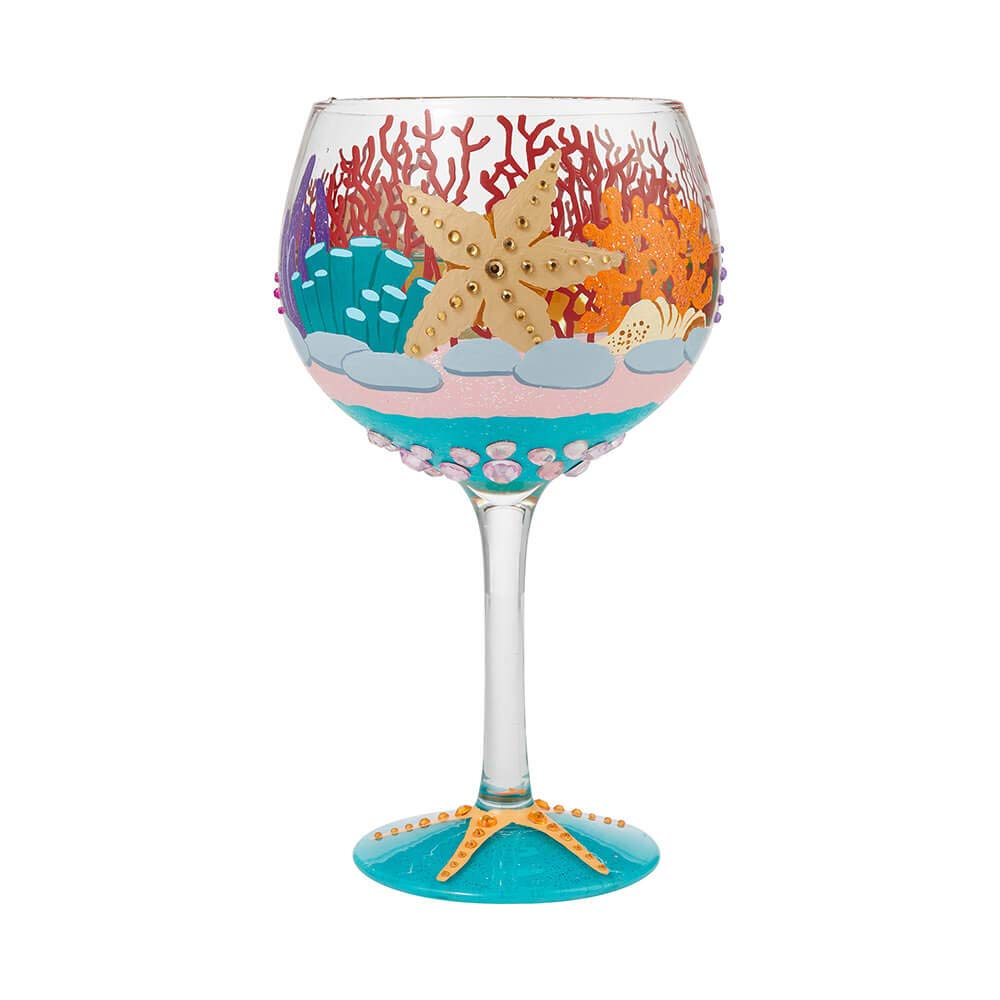 Lolita Copa Glass CORAL TERRARIUM Artisan 6008468 24oz