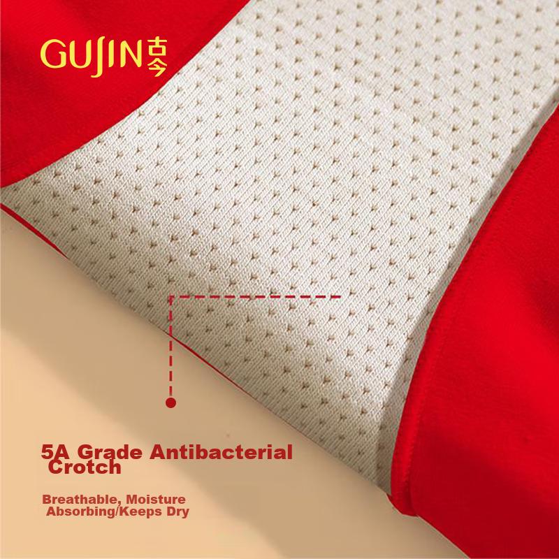 GUJIN [Women's Day Gift] Large Size High-Waist Tummy Control Underwear for Middle-Aged And Elderly Mothers, Mother's Zodiac Year Gift