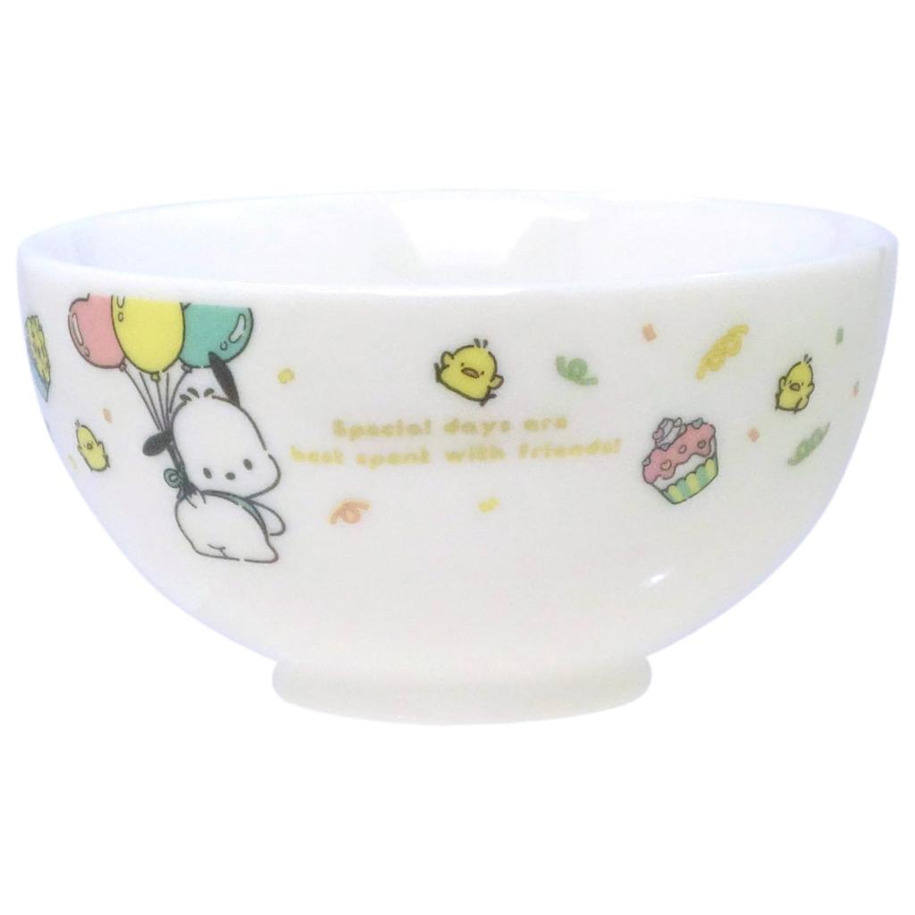 Sanrio Pochacco 35th Anniversary Rice Bowl in 310150 (Made Japan)
