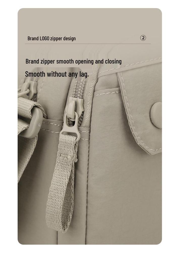 Large Capacity Single-Shoulder Crossbody Bag: Versatile for Commuting, Sports, Outdoor Use, with Multi-functional Phone Pocket and Coin Purse.