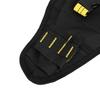 Portable Oxford Cloth   Waist Bag Drills Holder Storage Pouch for Electric Drill Tool(black&yellow )
