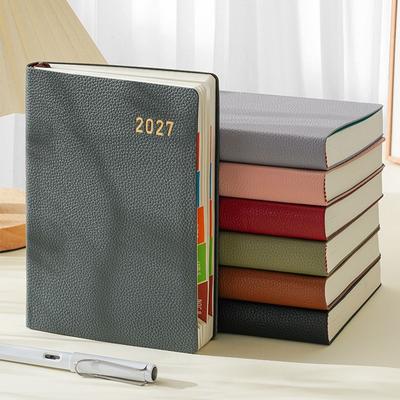 English Notebook with Calendar 365 Day Planner 2027 Schedule Book  School Office Supplies