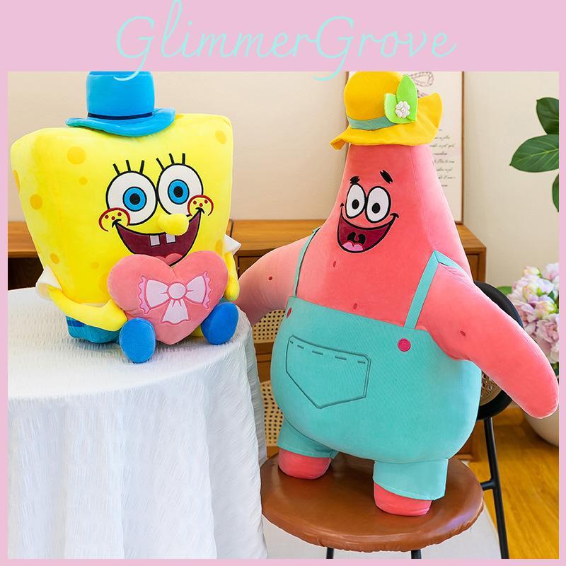 Spongebob Squarepants Patrick Hvězda Plyšová Hračka S PP Bavlny Výplní Velký Polštář Na Postel Pro Děti