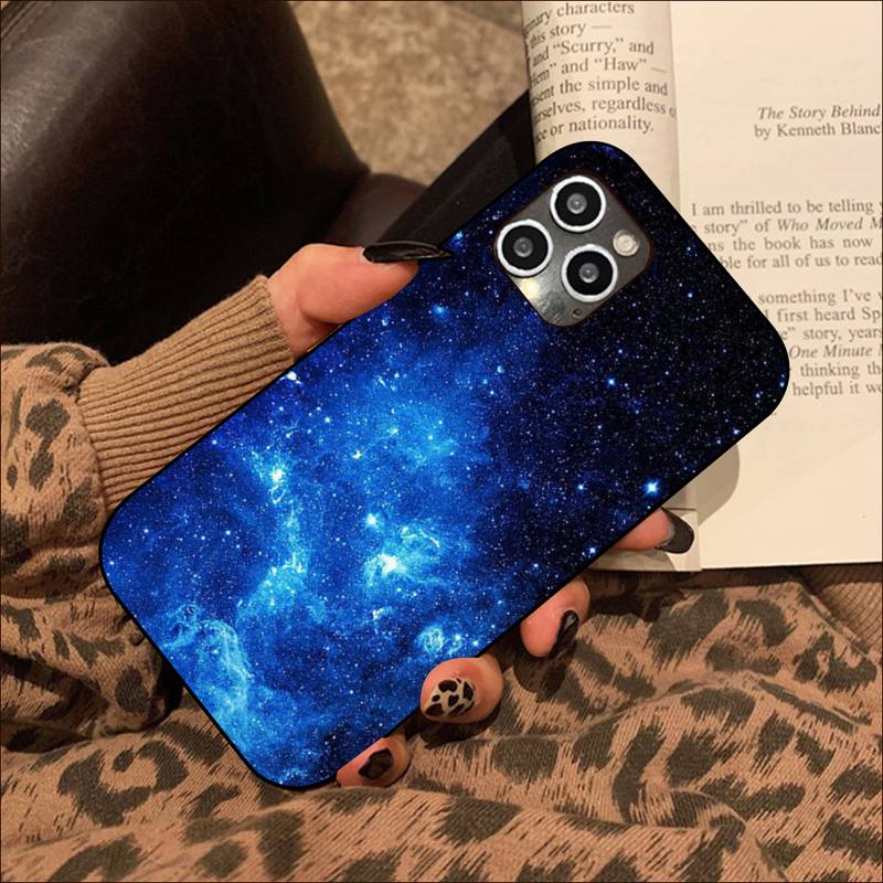 Colorful Space for Galaxy Universe  Phone Case for iPhone 11 12 13 Mini Pro XS MAX 8 7 6 6S Plus X 5S SE 2020 XR Cover